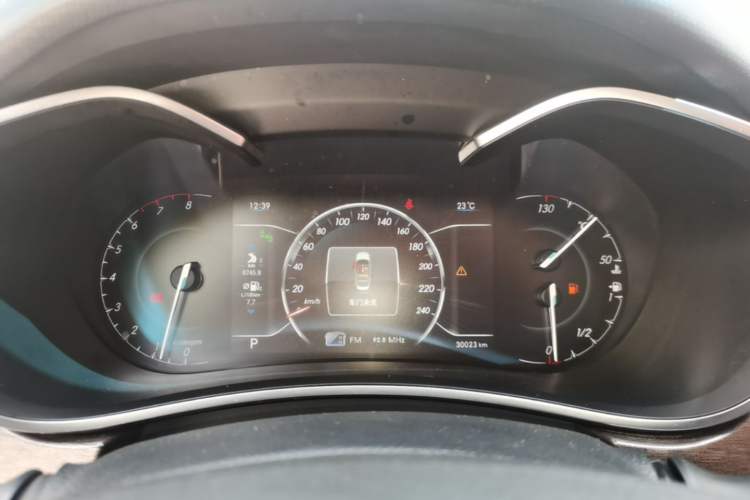 Used BAIC Senova D50 2018 1.5L CVT Prestige Intelligent Drive Edition Instrument Cluster