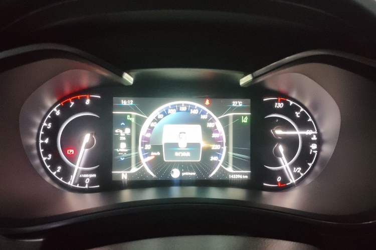 Used BAIC Senova D50 2018 1.5L CVT Prestige Intelligent Drive Edition Instrument Cluster
