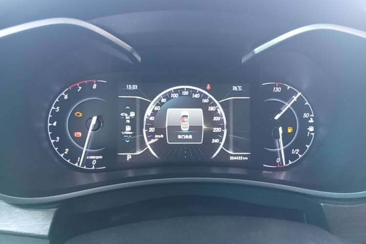 Used BAIC Senova D50 2018 1.5L CVT Prestige Intelligent Drive Edition Instrument Cluster