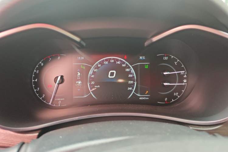 Used BAIC Senova D50 2018 1.5L Manual Prestige Intelligent Drive Edition Instrument Cluster