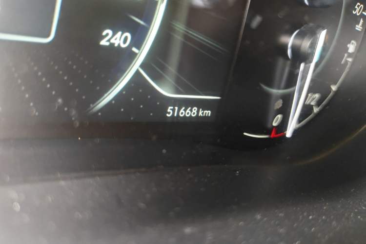 Used BAIC Senova D50 2018 1.5L CVT Prestige Intelligent Drive Edition Odometer Close Up