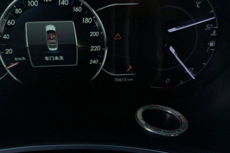 Used BAIC Senova D50 2018 1.5L Manual Prestige Intelligent Drive Edition Odometer Close Up