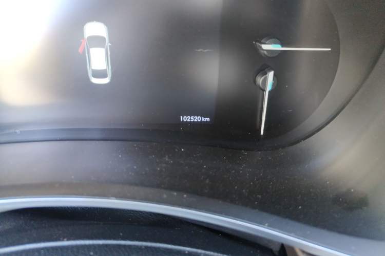 Used BAIC Senova D50 2018 1.5L CVT Prestige Intelligent Drive Edition Odometer Close Up