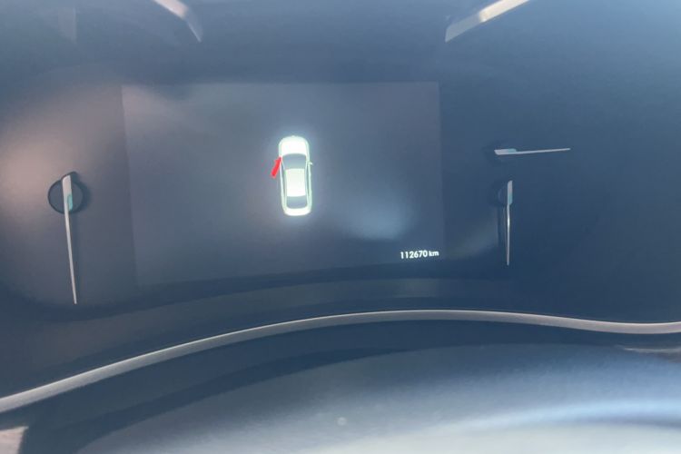 Used BAIC Senova D50 2018 1.5L CVT Prestige Intelligent Drive Edition Odometer Close Up