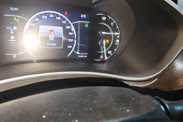 Used BAIC Senova D50 2018 1.5L CVT Prestige Intelligent Drive Edition Odometer Close Up