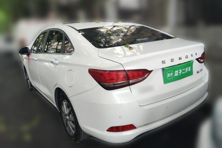 Used BAIC Senova D50 2018 1.5L Manual Luxury Intelligent Driving Version Rear Left 45 Deg