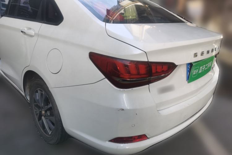 Used BAIC Senova D50 2018 1.5L CVT Luxury Intelligent Drive Edition Rear Left 45 Deg