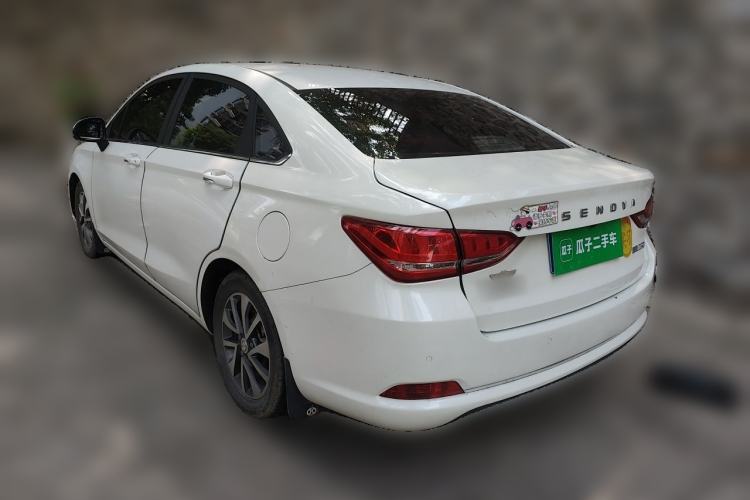 Used BAIC Senova D50 2018 1.5L CVT Prestige Intelligent Drive Edition Rear Left 45 Deg