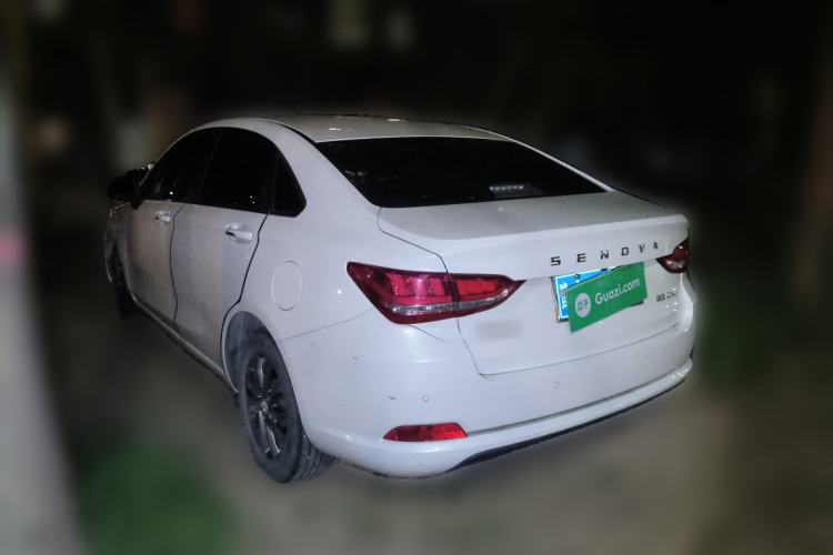Used BAIC Senova D50 2018 1.5L Manual Luxury Intelligent Driving Version Rear Left 45 Deg