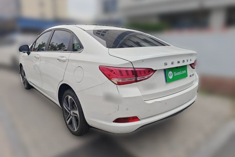 Used BAIC Senova D50 2018 1.5L CVT Prestige Smart Connectivity Edition Rear Left 45 Deg