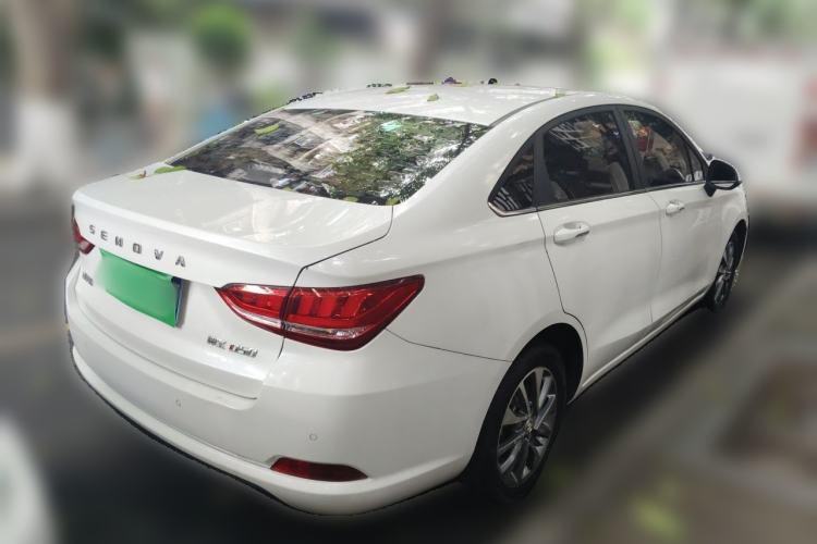 Used BAIC Senova D50 2018 1.5L Manual Luxury Intelligent Driving Version Rear Right 45 Deg