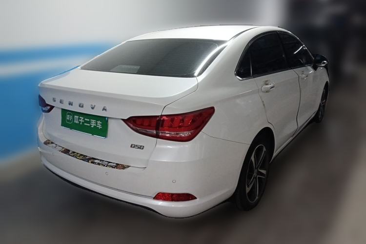 Used BAIC Senova D50 2018 1.5L CVT Prestige Smart Connectivity Edition Rear Right 45 Deg