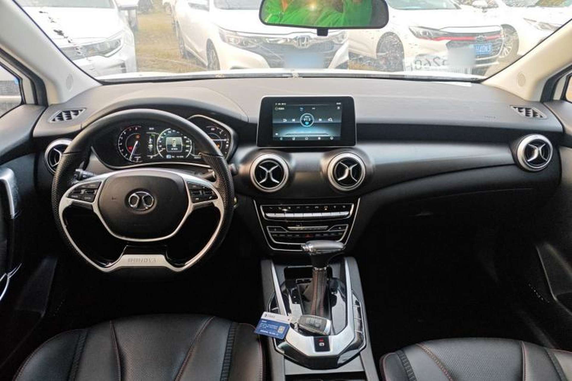 Used BAIC Senova D50 2019 1.5T CVT Prestige Edition China VI Center Console