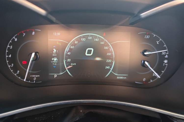 Used BAIC Senova D50 2019 1.5T CVT Prestige Edition China VI Instrument Cluster