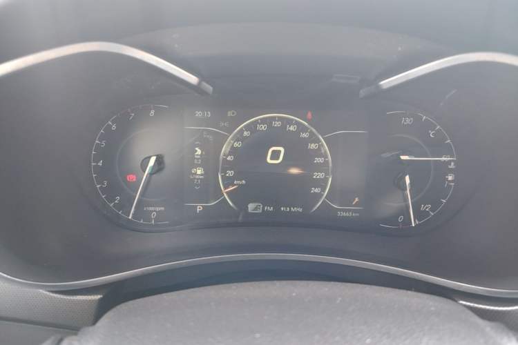 Used BAIC Senova D50 2019 1.5T CVT Prestige Edition China VI Instrument Cluster