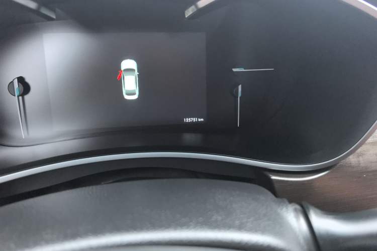 Used BAIC Senova D50 2019 1.5L Manual Prestige Edition China VI Odometer Close Up