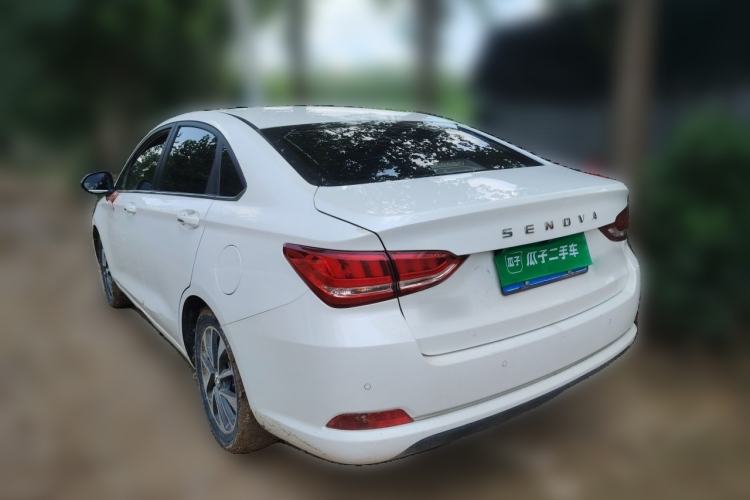 Used BAIC Senova D50 2019 1.5L Manual Luxury Edition China VI Rear Left 45 Deg