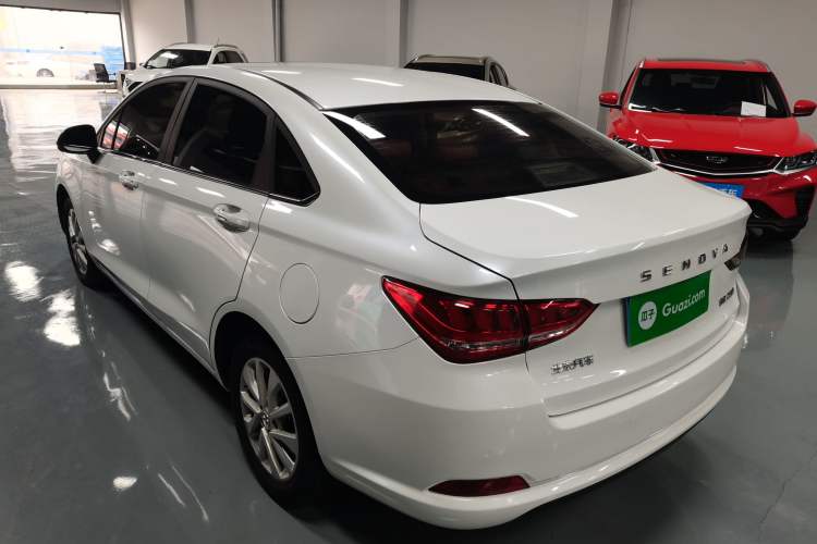 Used BAIC Senova D50 2019 1.5L Manual Prestige Edition China VI Rear Left 45 Deg