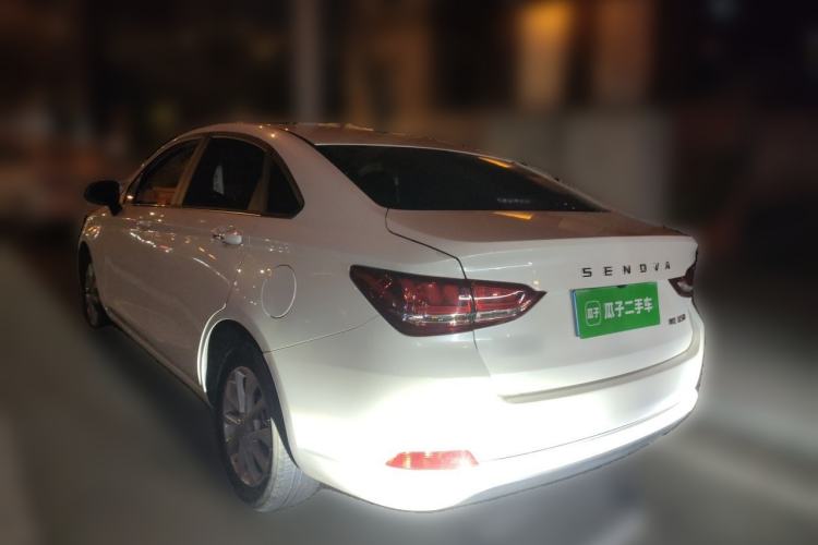 Used BAIC Senova D50 2019 1.5L Manual Luxury Version China V Standard Rear Left 45 Deg