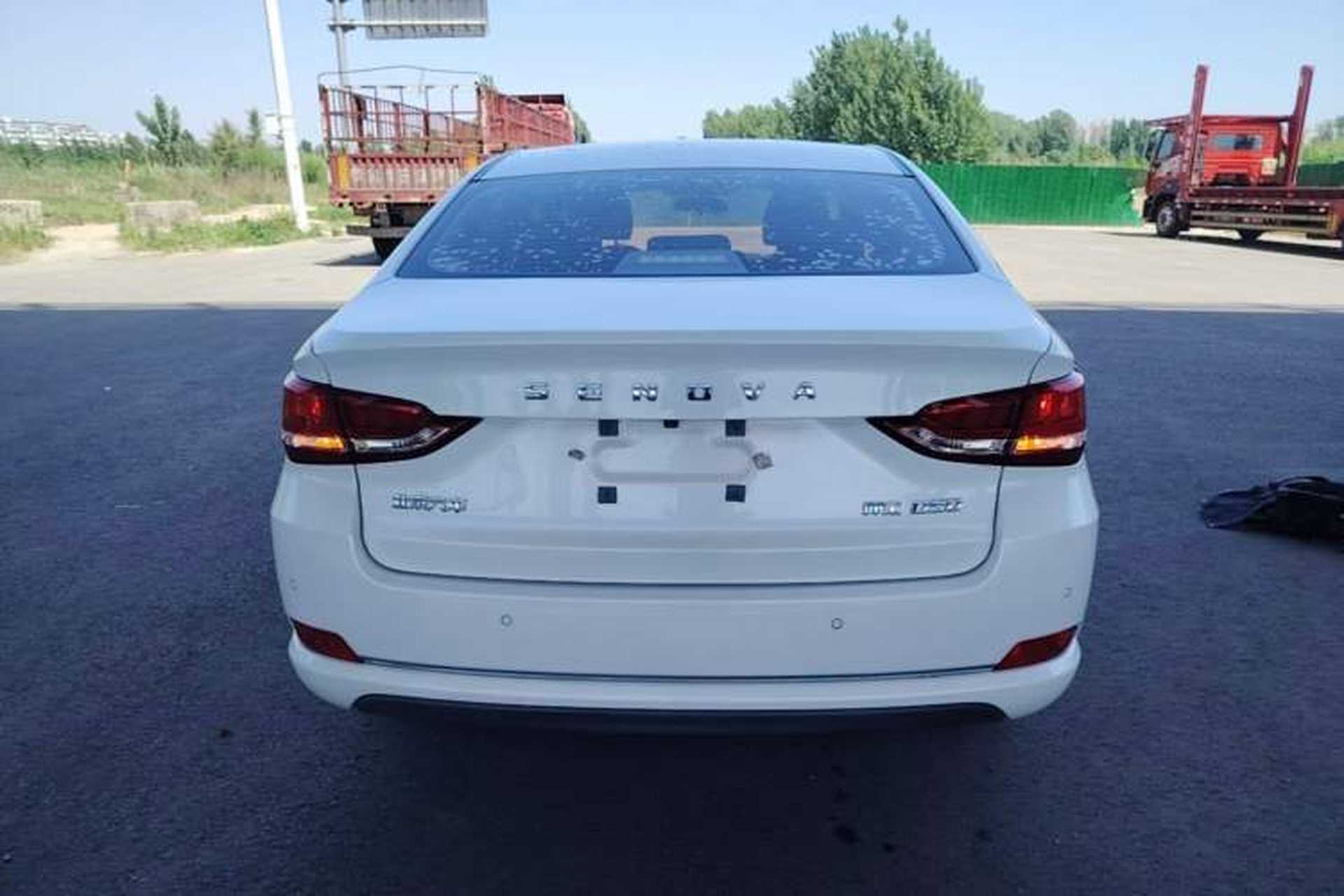 Used BAIC Senova D50 2019 1.5T CVT Prestige Edition China VI Rear
