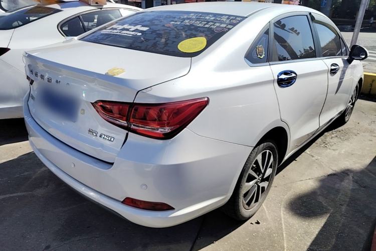 Used BAIC Senova D50 2019 1.5L CVT Luxury Edition China V Rear Right 45 Deg