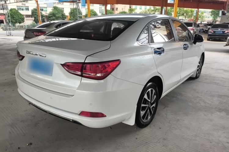 Used BAIC Senova D50 2019 1.5T CVT Prestige Edition China VI Rear Right 45 Deg