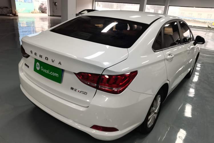 Used BAIC Senova D50 2019 1.5L Manual Prestige Edition China VI Rear Right 45 Deg