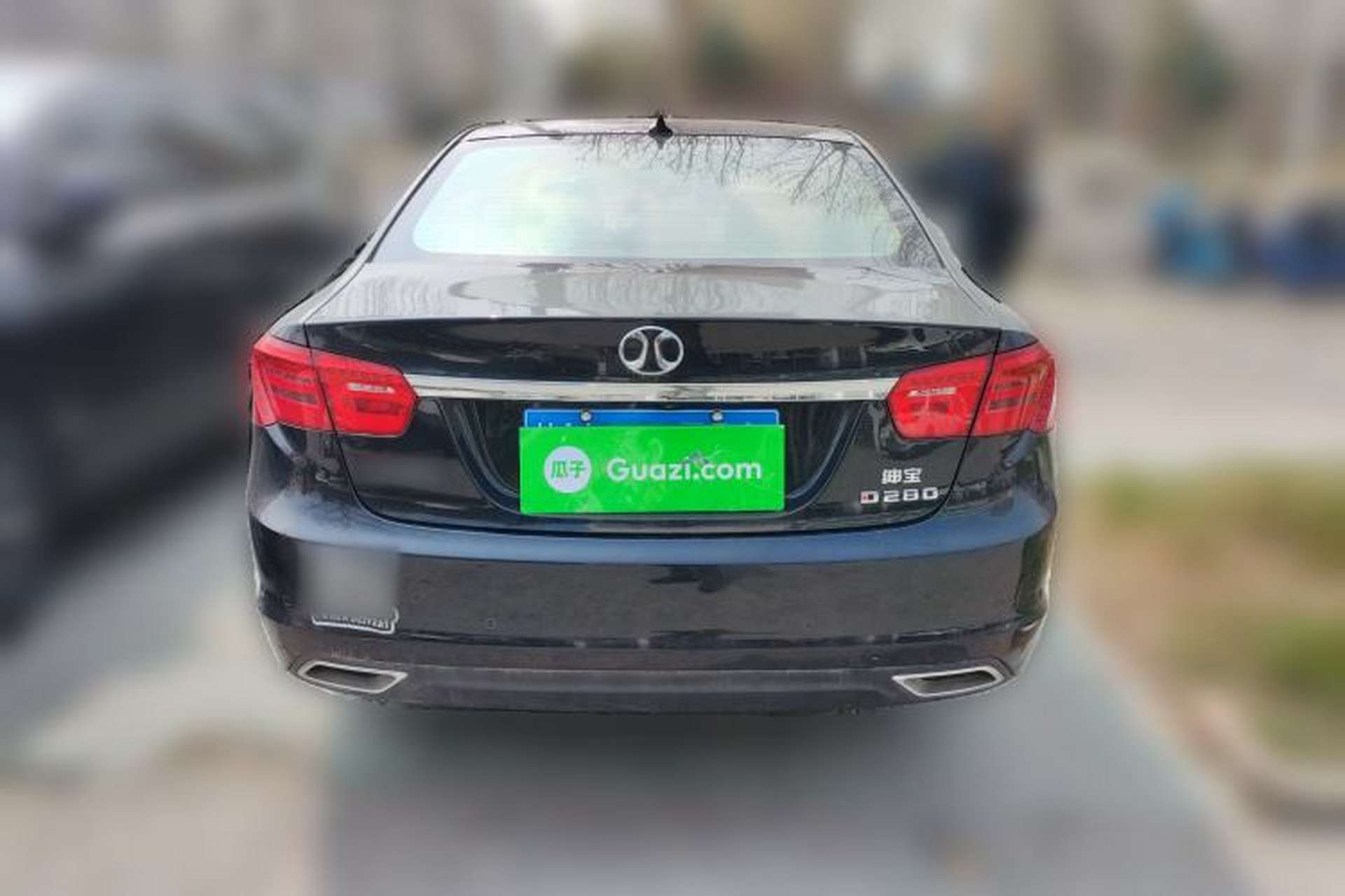 Used BAIC Senova D70 2013 2.0T Elite Edition Rear
