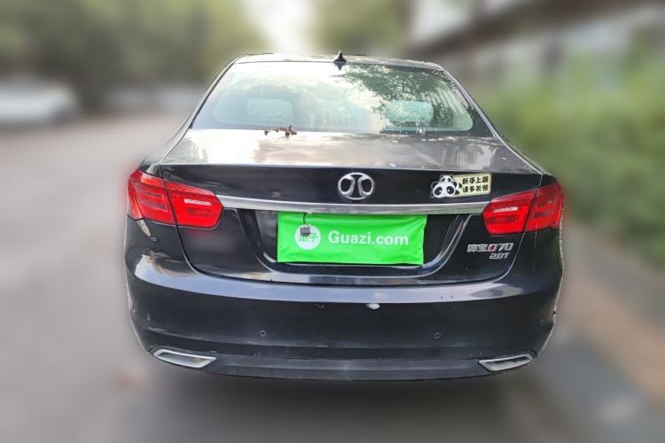 Used BAIC Senova D70 2013 2.0T Comfort Edition Rear