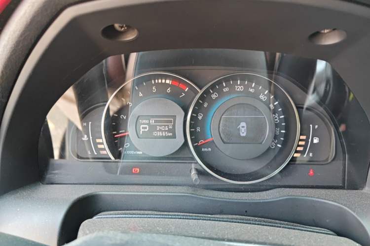 Used BAIC Senova D70 2013 2.3T Elite Edition Instrument Cluster