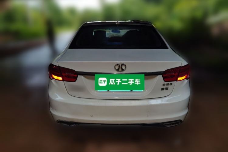 Used BAIC Senova D70 2013 2.0T Comfort Edition Rear
