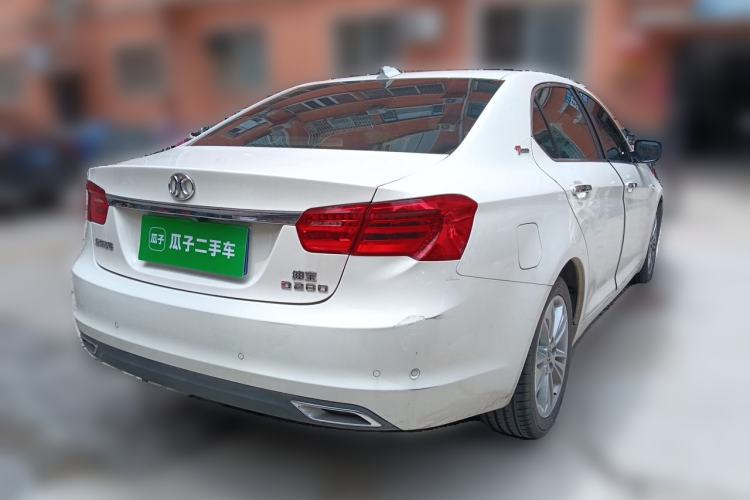 Used BAIC Senova D70 2013 2.0T Luxury Edition Rear Right 45 Deg