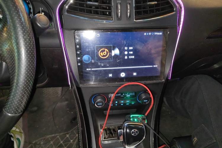 Used BAIC Senova D70 2018 Performance Edition 1.8T Prestige Version Audio And AC Panel