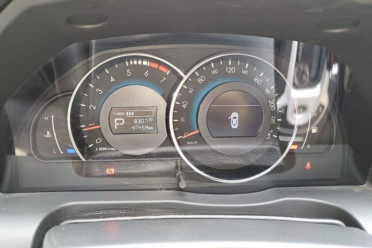 Used BAIC Senova D70 2018 Performance Version 1.8T Comfort Version Instrument Cluster