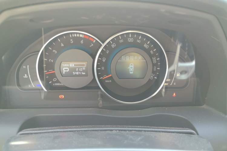 Used BAIC Senova D70 2018 Performance Version 1.8T Comfort Version Instrument Cluster