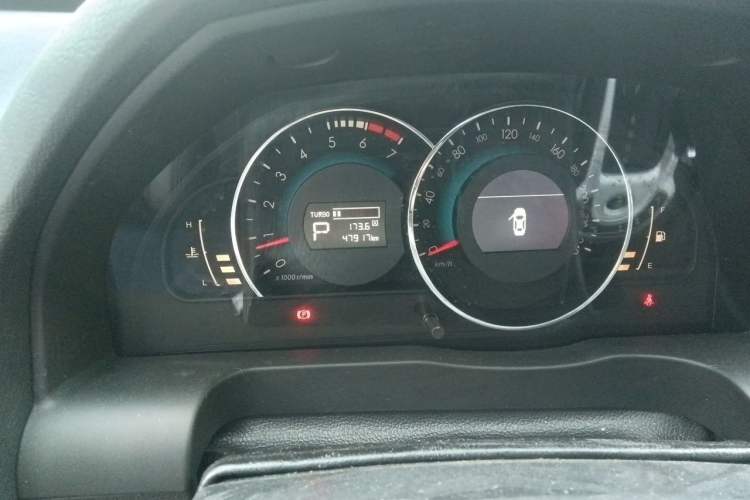 Used BAIC Senova D70 2018 Performance Edition 1.8T Prestige Edition Odometer Close Up