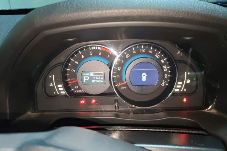 Used BAIC Senova D70 2018 Performance Version 1.8T Comfort Version Instrument Cluster