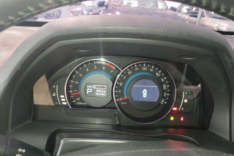 Used BAIC Senova D70 2018 Performance Version 1.8T Comfort Version Instrument Cluster