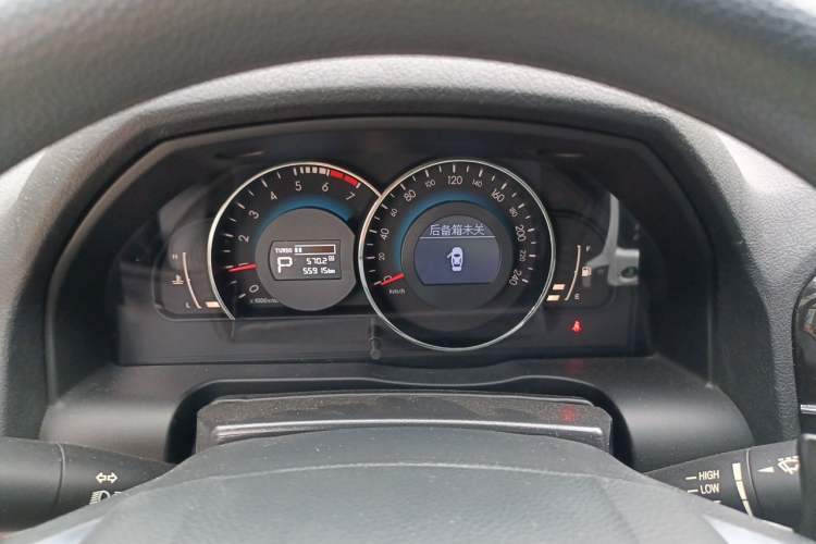 Used BAIC Senova D70 2018 Performance Version 1.8T Comfort Version Instrument Cluster