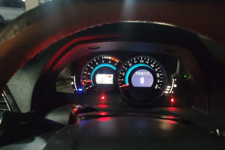Used BAIC Senova D70 2018 Performance Version 1.8T Comfort Version Instrument Cluster