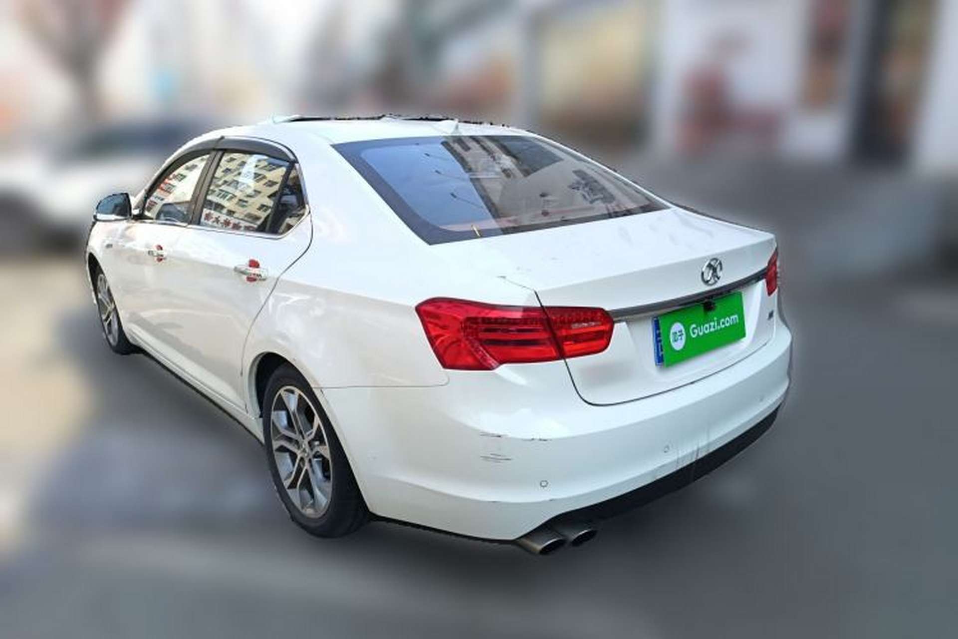 Used BAIC Senova D70 2018 Performance Version 1.8T Comfort Version Rear Left 45 Deg