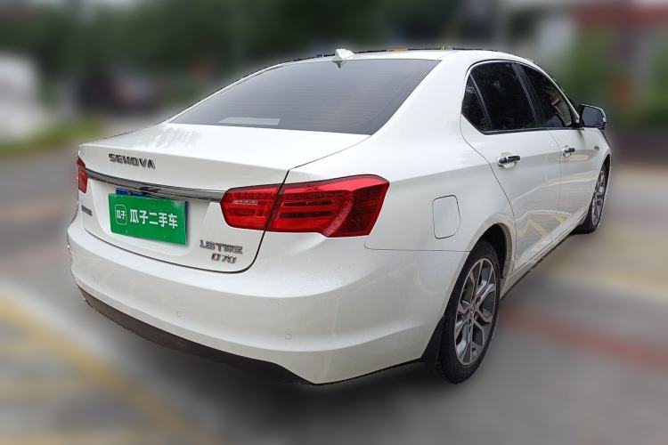 Used BAIC Senova D70 2018 Performance Version 1.8T Comfort Version Rear Right 45 Deg