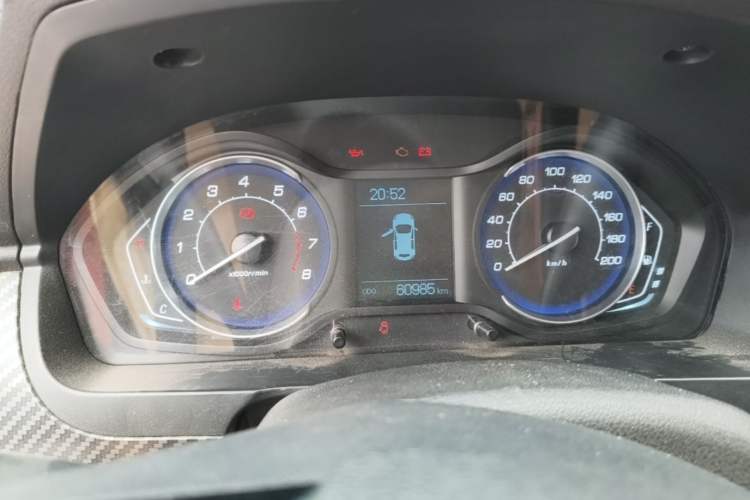 Used BAIC Senova X25 2015 1.5L Manual Elite Edition Instrument Cluster