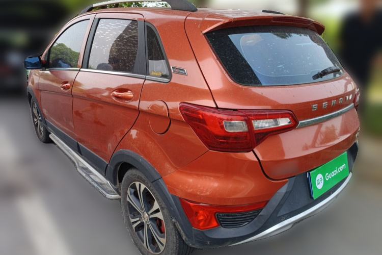 Used BAIC Senova X25 2015 1.5L Manual Elite Edition Rear Left 45 Deg