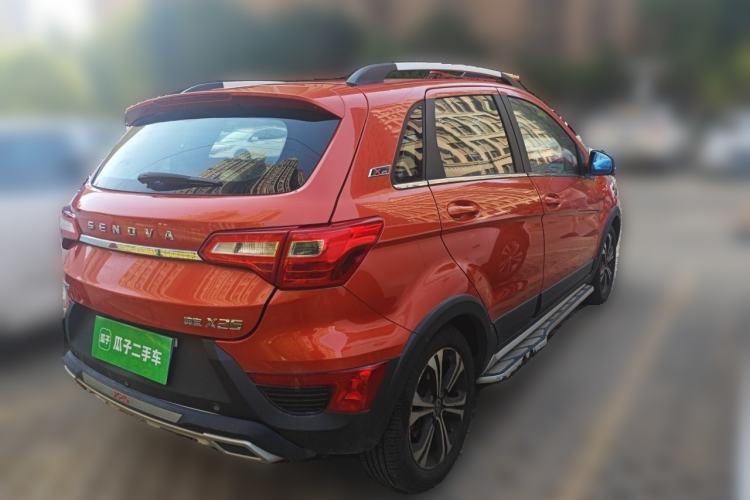 Used BAIC Senova X25 2015 1.5L Automatic Elite Model Rear Right 45 Deg