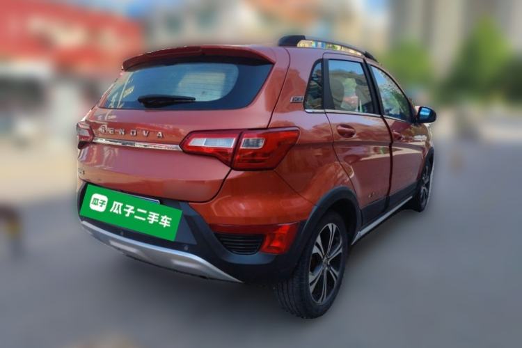 Used BAIC Senova X25 2015 1.5L Manual Elite Edition Rear Right 45 Deg