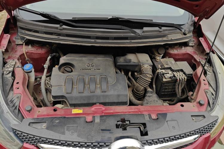 Used BAIC Senova X25 2015 1.5L Manual Elite Edition Engine Bay