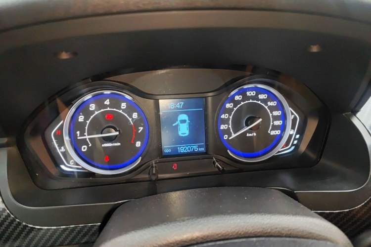 Used BAIC Senova X25 2015 1.5L Manual Elite Edition Instrument Cluster