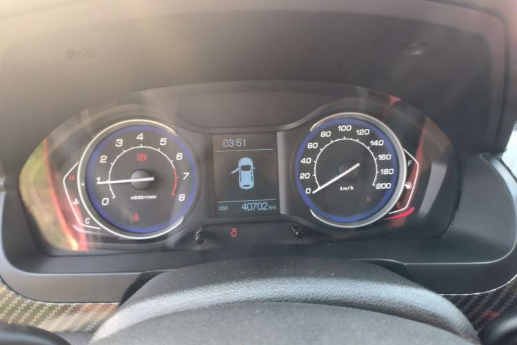 Used BAIC Senova X25 2015 1.5L Manual Elite Edition Instrument Cluster