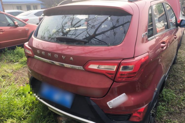 Used BAIC Senova X25 2015 1.5L Manual Elite Edition Rear